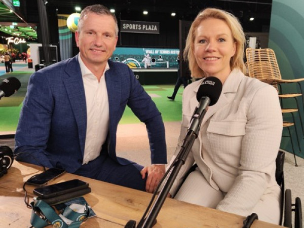 Richard Krajicek en Esther Vergeer